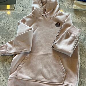 CARHARTT HOODIE SALMON PINK SIZE MEDIUM